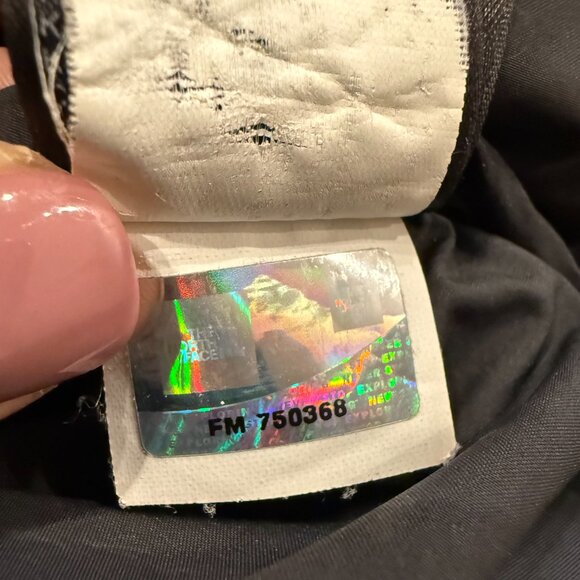 The North Face Vest Mens XL Black Nuptse 700 Down Puffer Insulated Full Zip - Picture 5 of 5